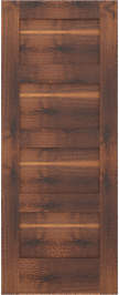 Flat  Panel   San  Diego  Walnut  Doors